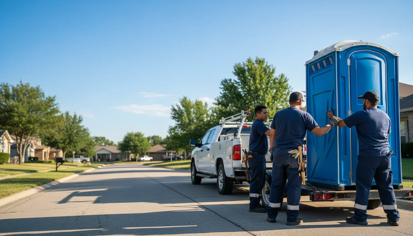 Portable Toilet Rental in Markham, IL near me